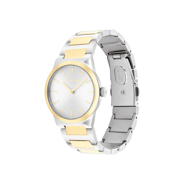 Women Linear Elegance Silver Watch