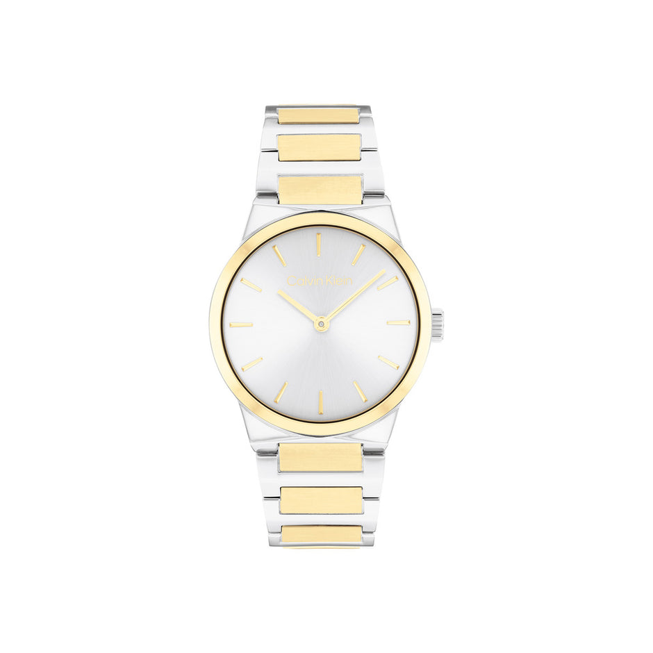 Women Linear Elegance Silver Watch