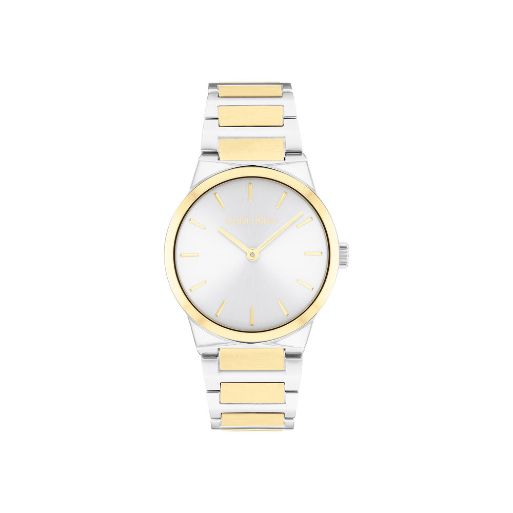 Women Linear Elegance Silver Watch