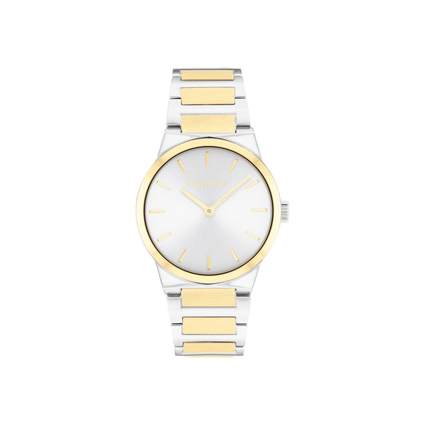 Women Linear Elegance Silver Watch