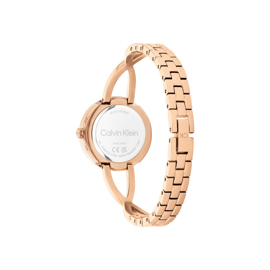 Women Sculpted Embrace Blush Watch