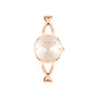 Women Sculpted Embrace Blush Watch