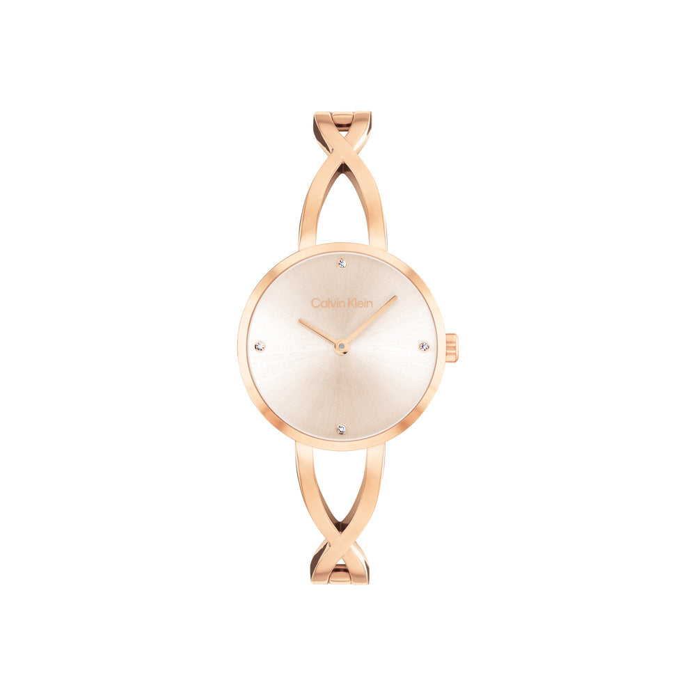 Women Sculpted Embrace Blush Watch