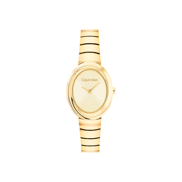 Women Twisted Bezel Watch