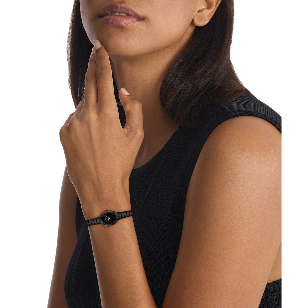 Women Twisted Bezel Watch