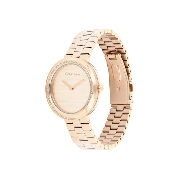 Women Twisted Bezel Watch