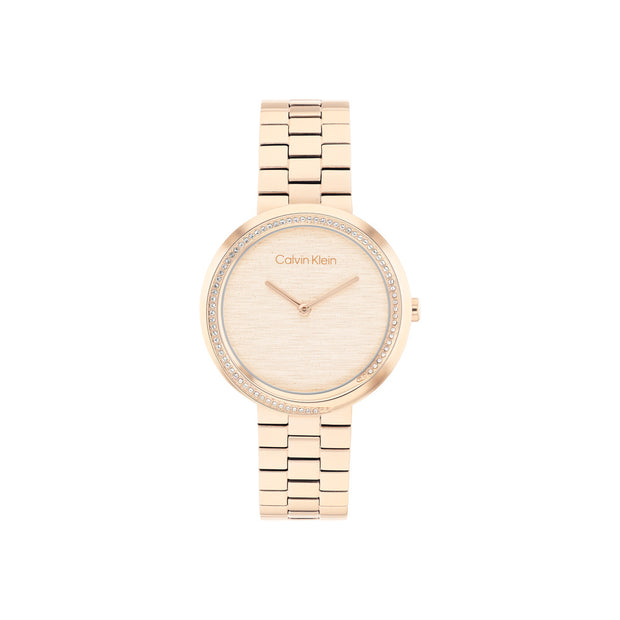 Women Twisted Bezel Watch