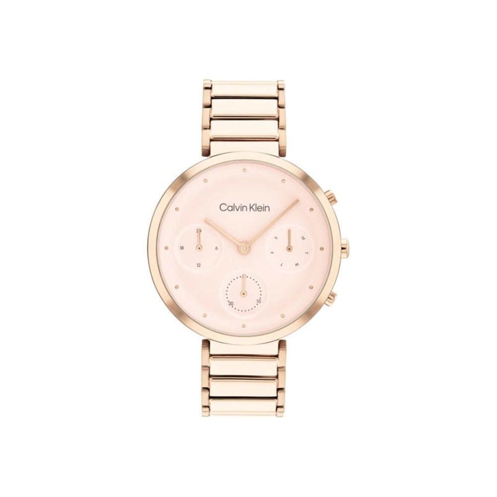 Women Minimalistic T-Bar Pink 37mm Watch