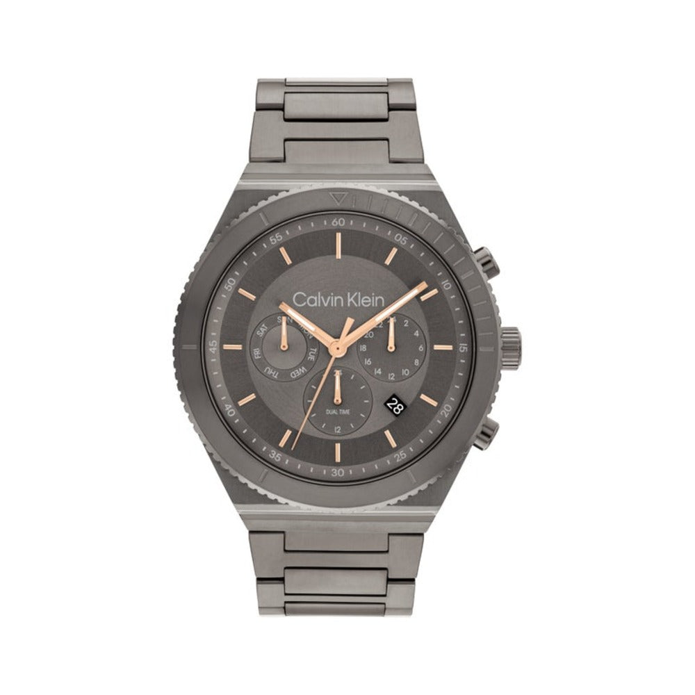 Men Ck Fearless Grey 44mm Watch