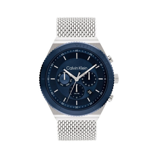 Men Ck Fearless Blue 44mm Watch