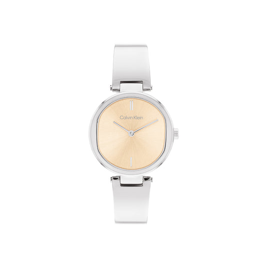 Women Ck Elevated Gold 30mm Watch