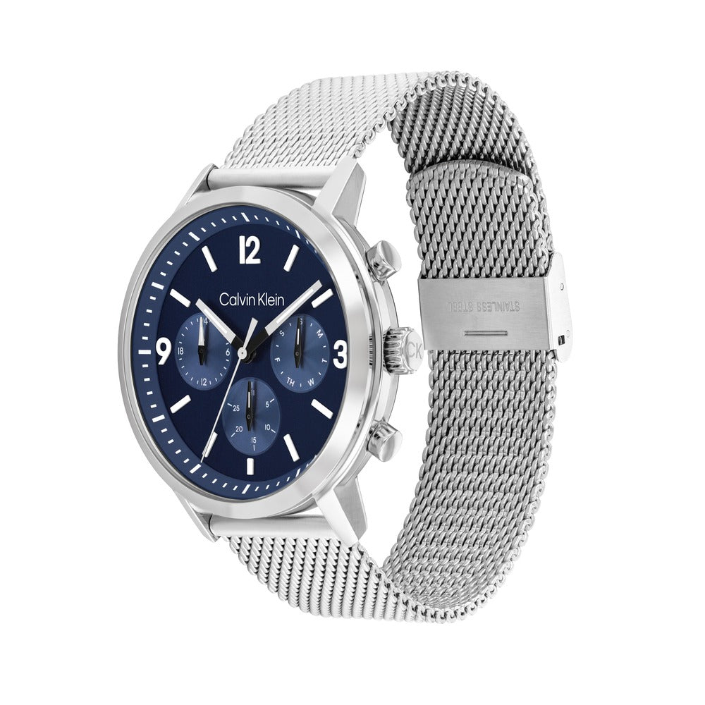 Men Blue 44mm Watch