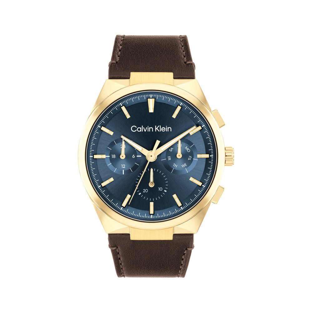 Men Dissh Brown 44mm Watch