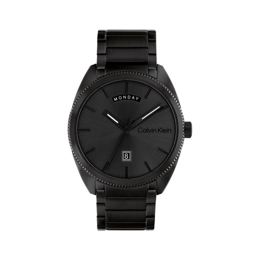 Men Pross Black 42mm Watch