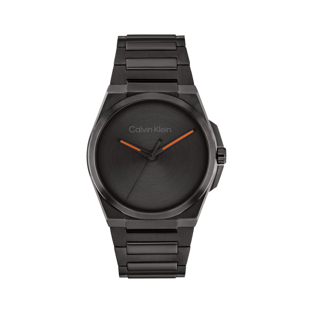 Men Black 41mm Watch