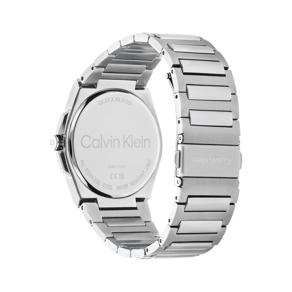 Men Silver 41mm Watch