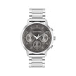 Men Gauge Silver Watch