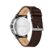 Men Minimalistic Pilot Brown Watch