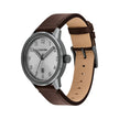 Men Minimalistic Pilot Brown Watch