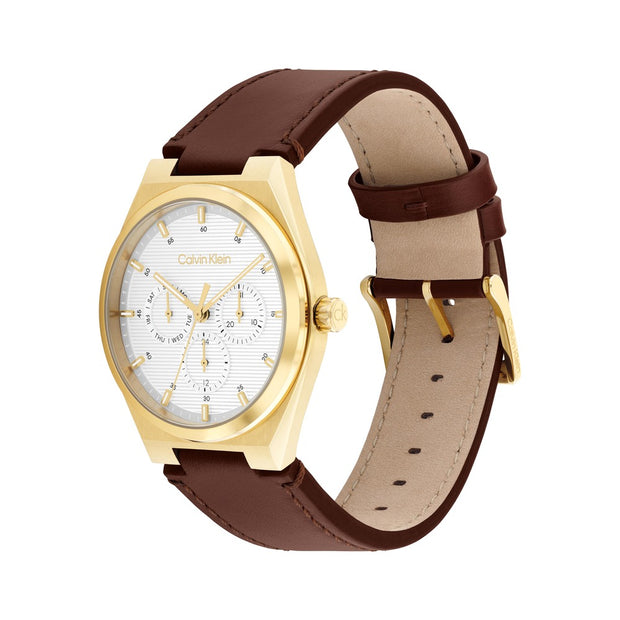 Men Motion White Watch