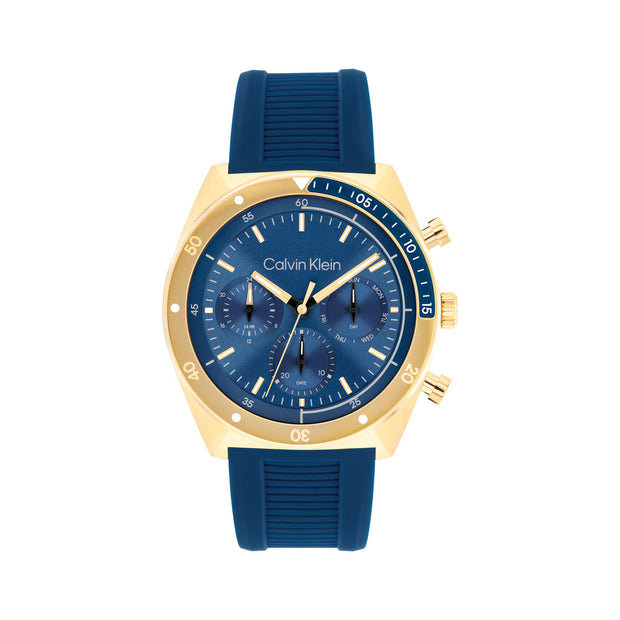 Men Ck Flex Blue Watch