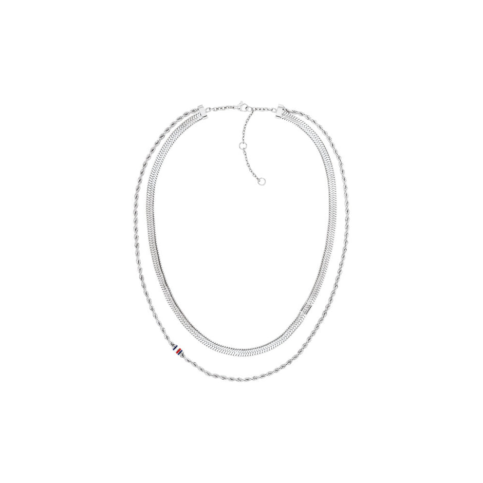 قلادة نسائية متعددة الطبقات