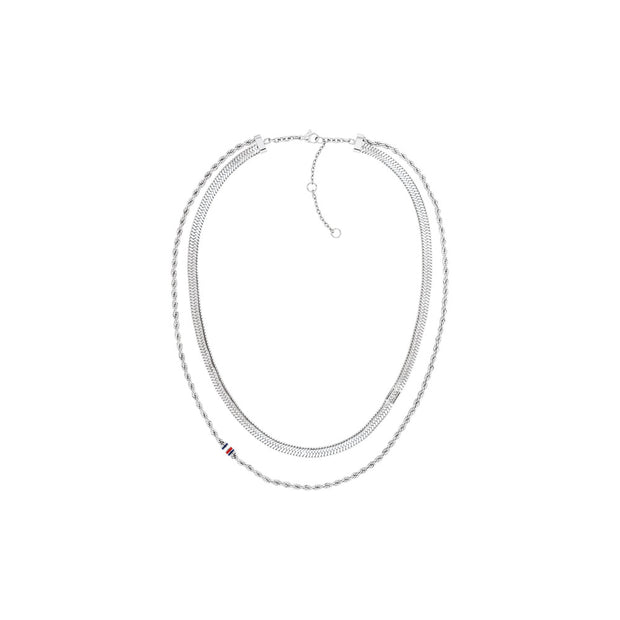 قلادة نسائية متعددة الطبقات