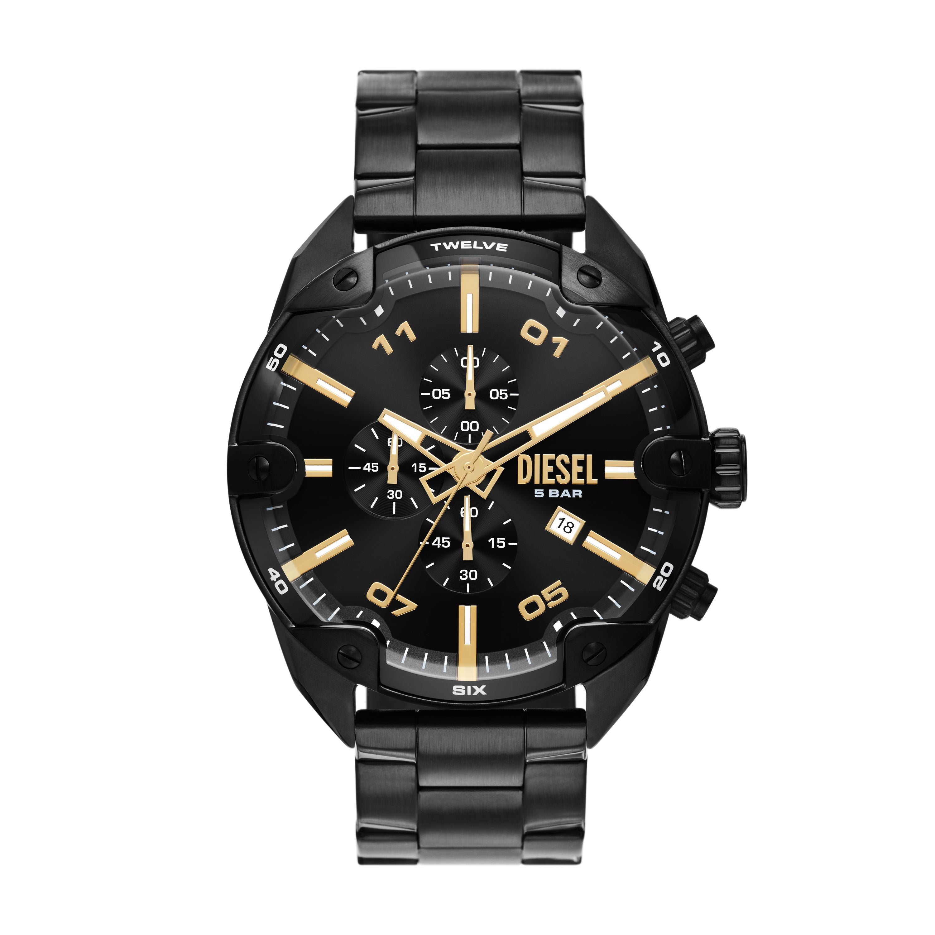 Men Spiked Watch