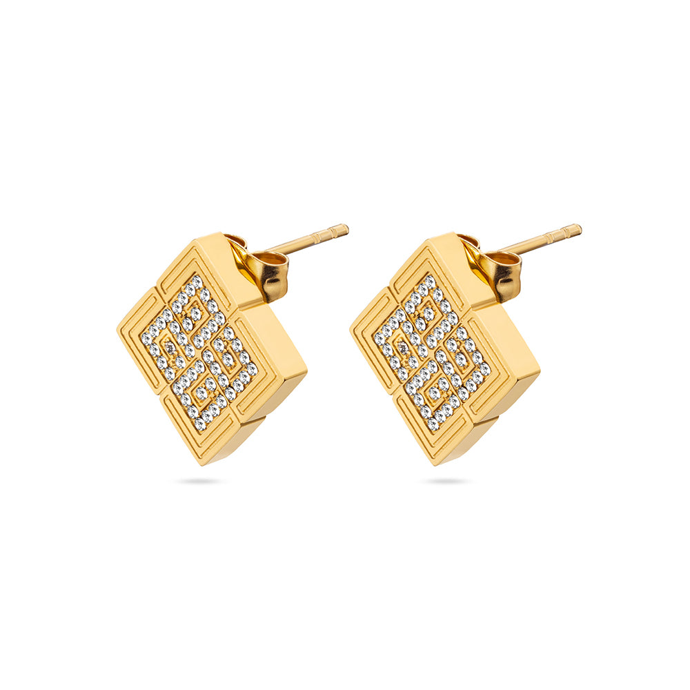 Vivienne Gold Plated Earrings