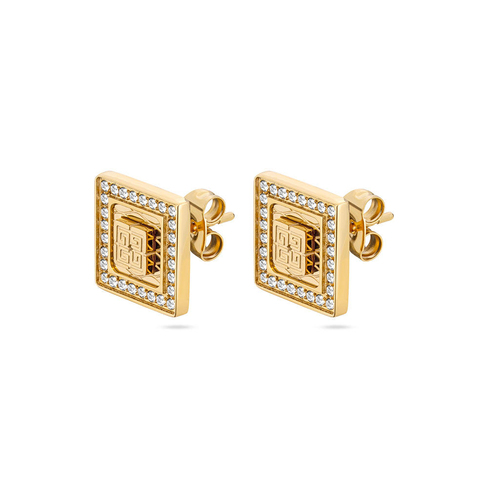 Eva Gold Plated Earrings