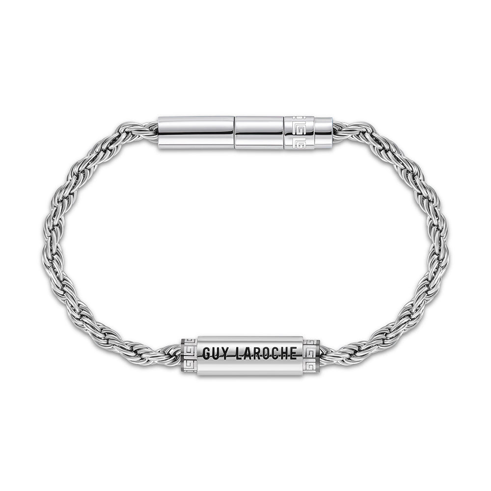 Marcel Stainless Steel And Ip Gun Bracelet