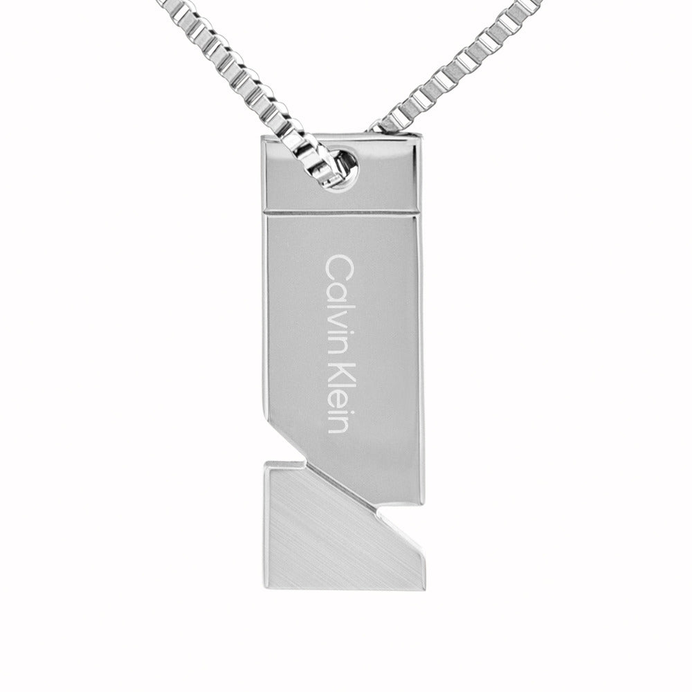 Men Eleic Silver Necklace