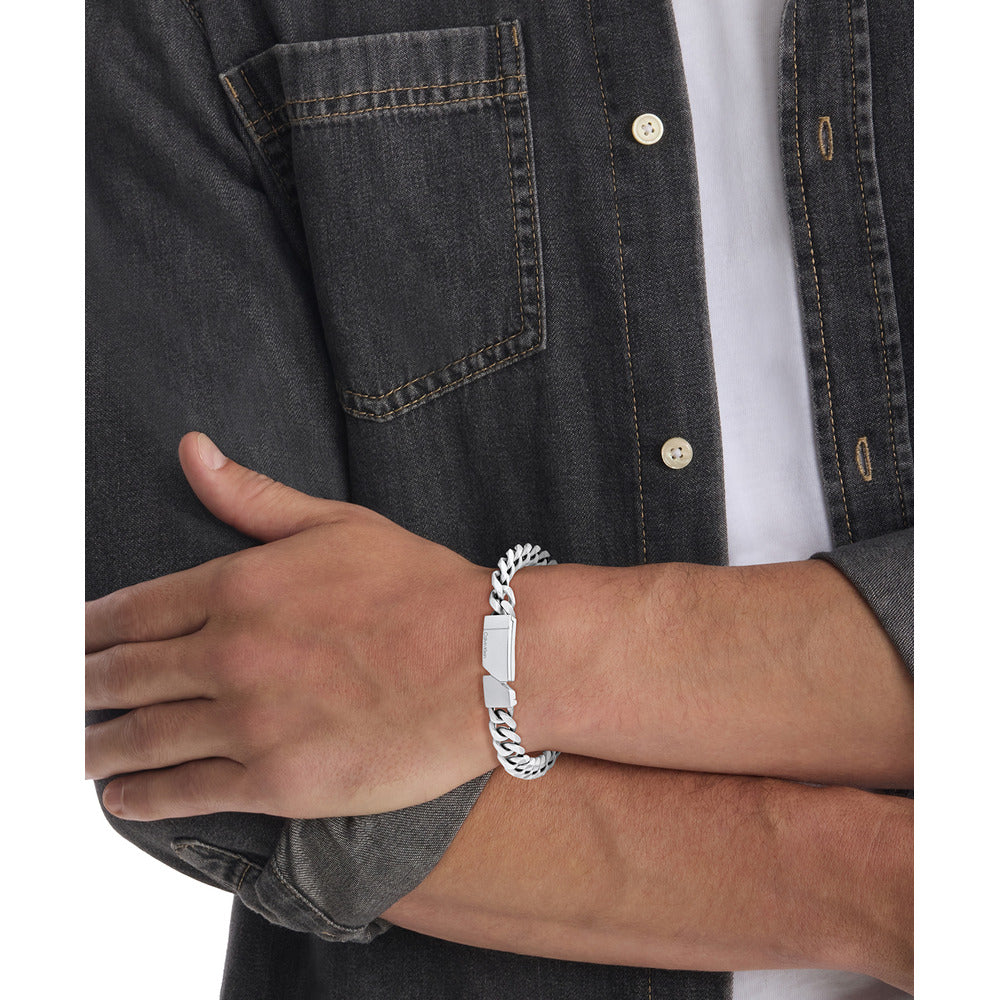 Men Eleic Silver Bracelet