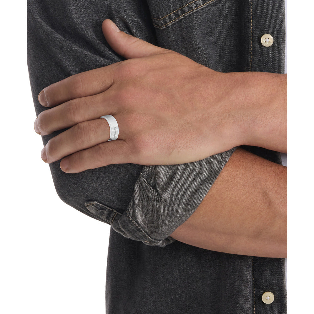 Men Eleic Silver Ring