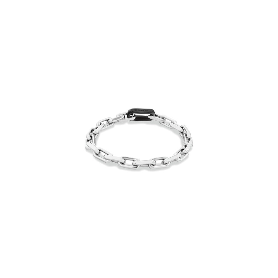 Men Ck Aspire Black Bracelet