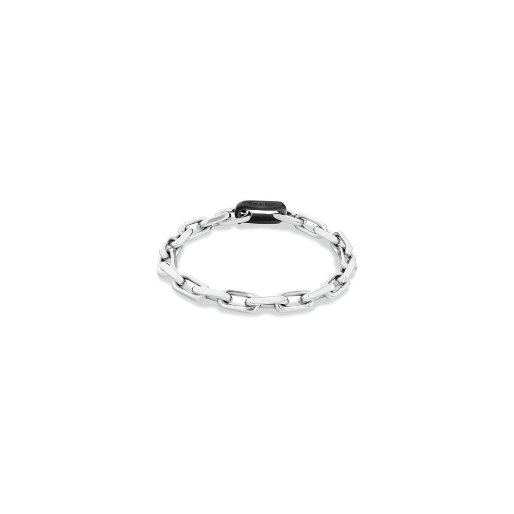 Men Ck Aspire Black Bracelet