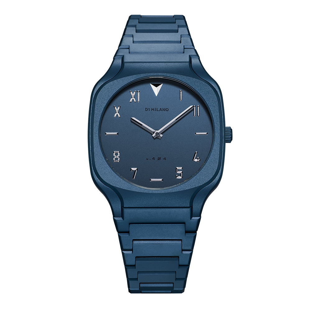 Unisex Square Blue 37mm Watch