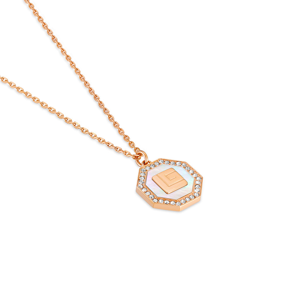 Ambre Rose Gold Plated Necklace