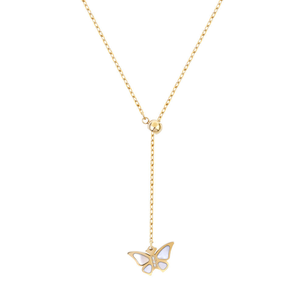 Women Bettina ButterFly Golden Necklace