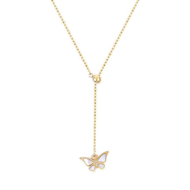 Women Bettina ButterFly Golden Necklace