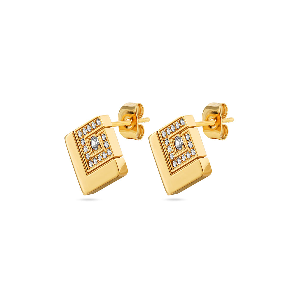 Grace Gold Plated Earrings