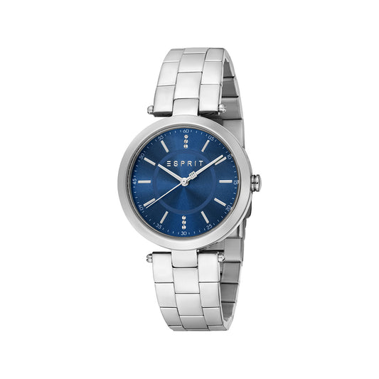 Mavie Women Blue Stainless Steel Watch