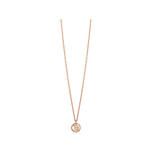 Linea Logo 4 Women Rose Gold Necklace