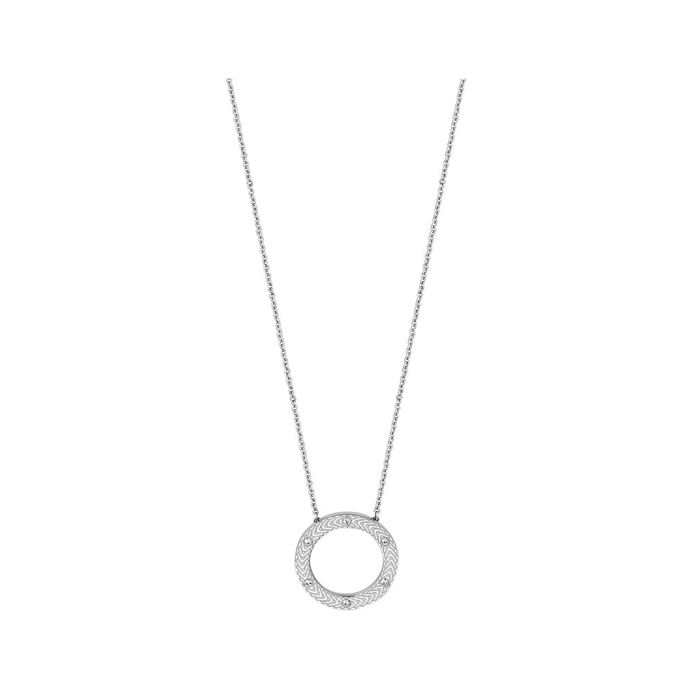 Rc Love Women Silver Necklace