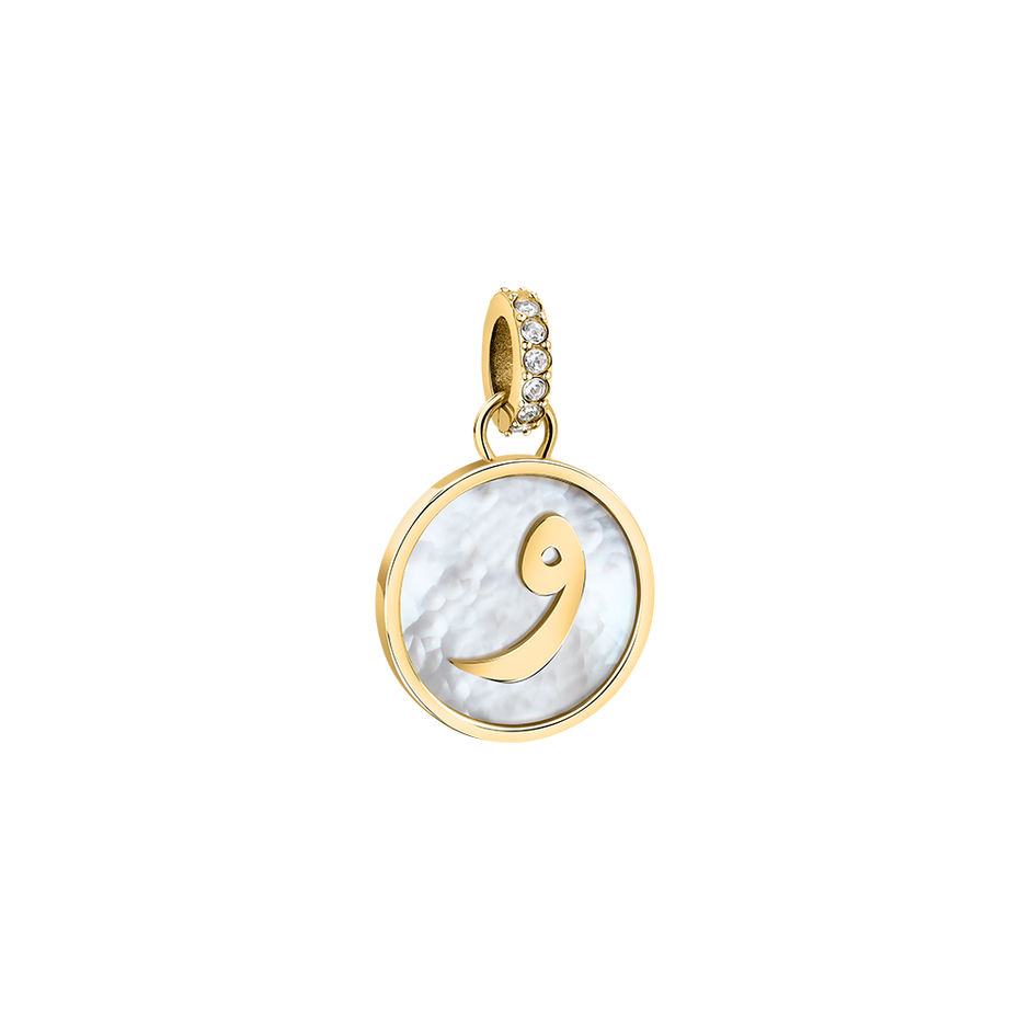 Women Arabic Letter Charm