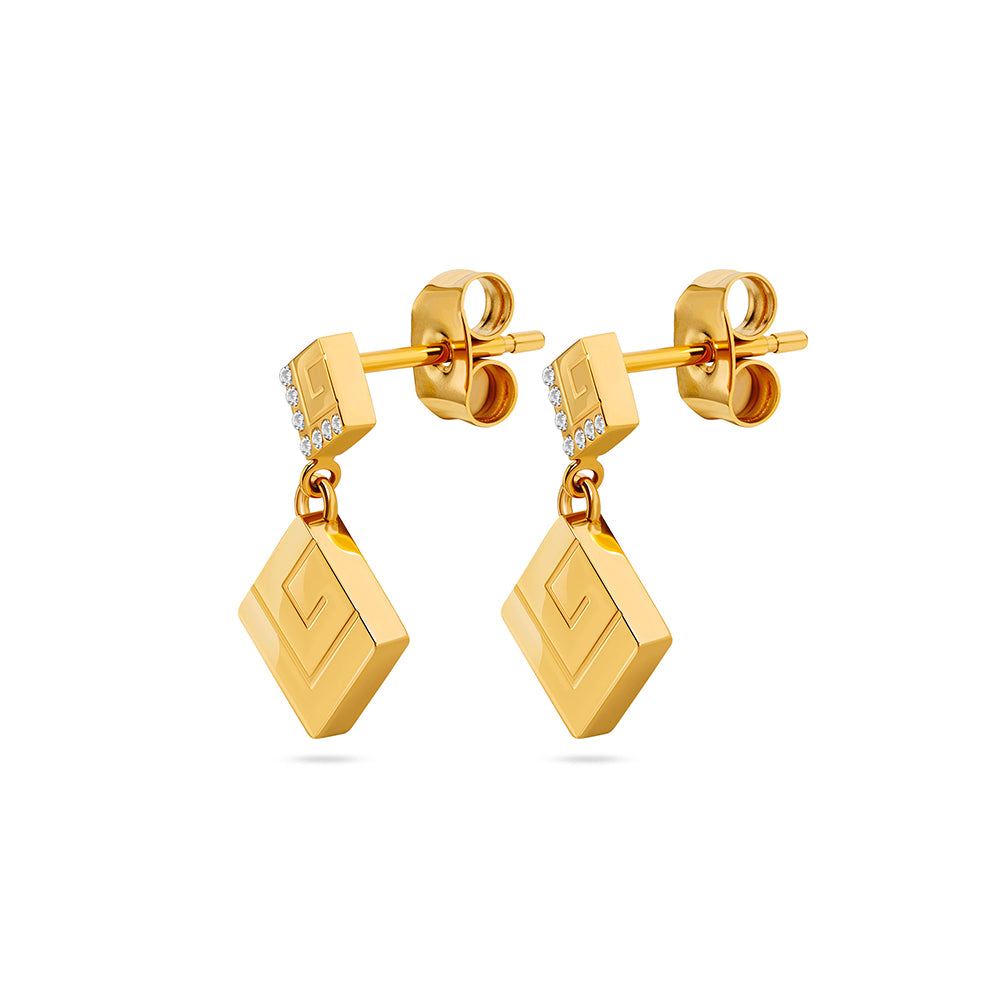 Audrey Gold Plated Earrings