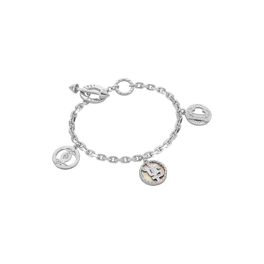 Linea Logo 4 Women Silver Bracelet