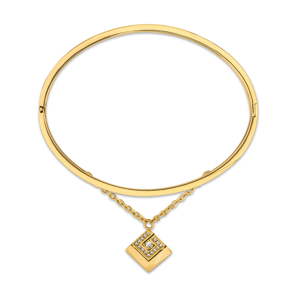 Grace Gold Plated Bangle