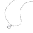 Women Solitaire Crystal Necklace