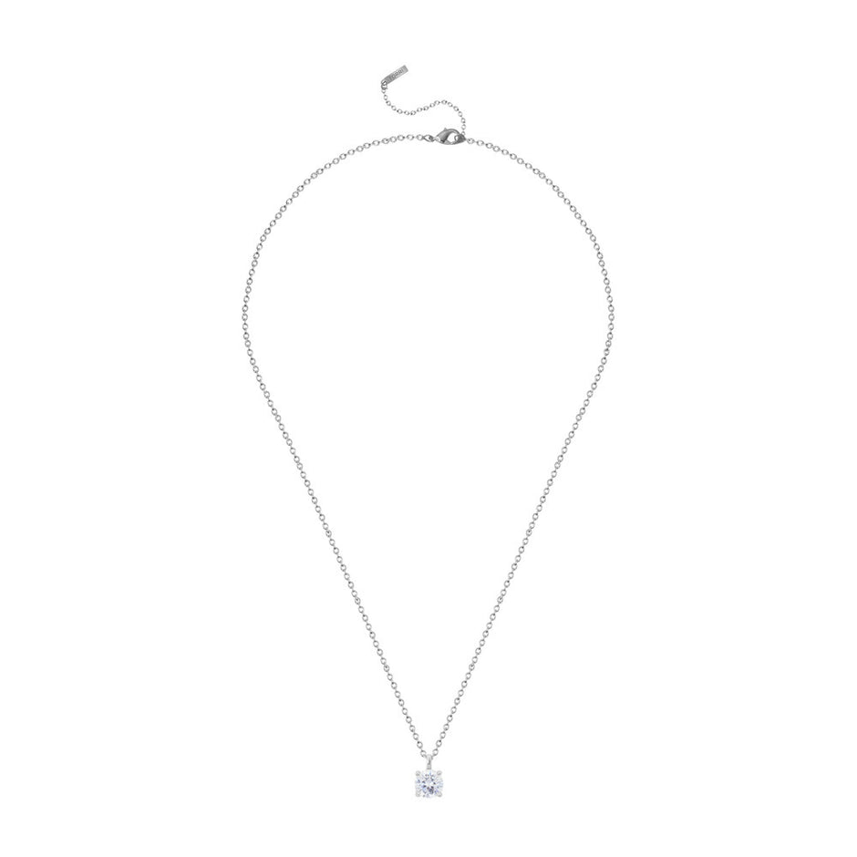 Women Solitaire Crystal Necklace